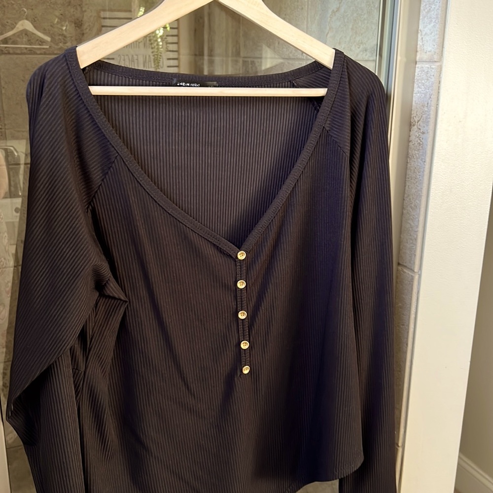 Button down body suit